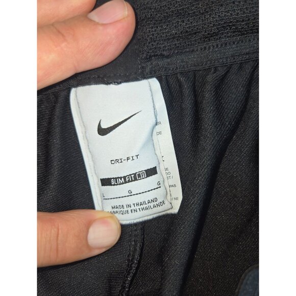 Nike Dri-FIT Womens Slim Fit Black Jogger Capri Pants Large - Picture 5 of 9